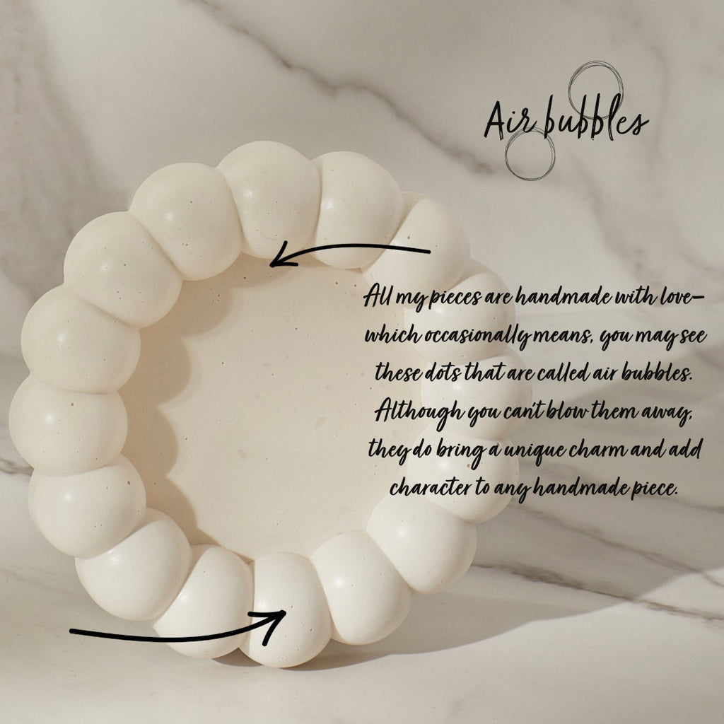 Jesmonite Bubble Tray