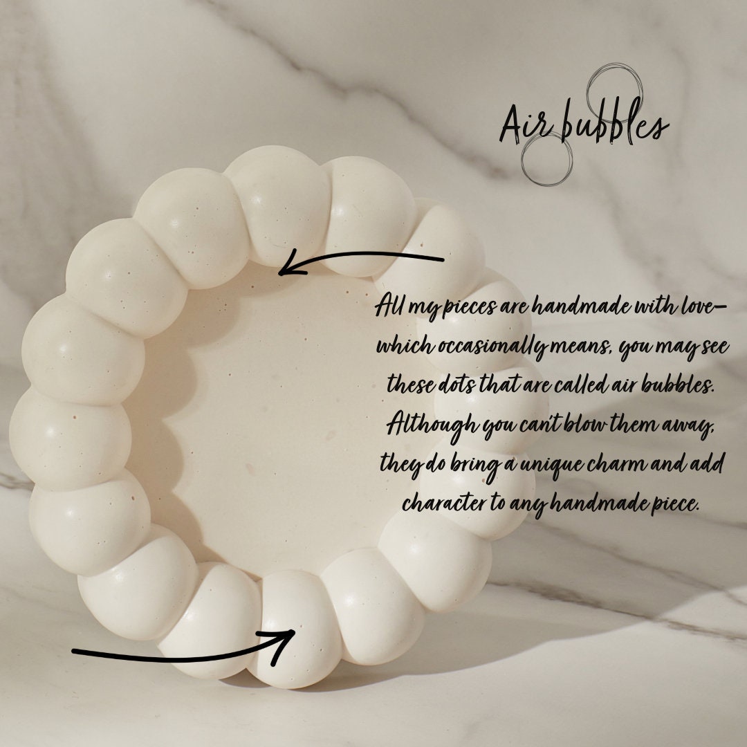 Jesmonite Bubble Tray