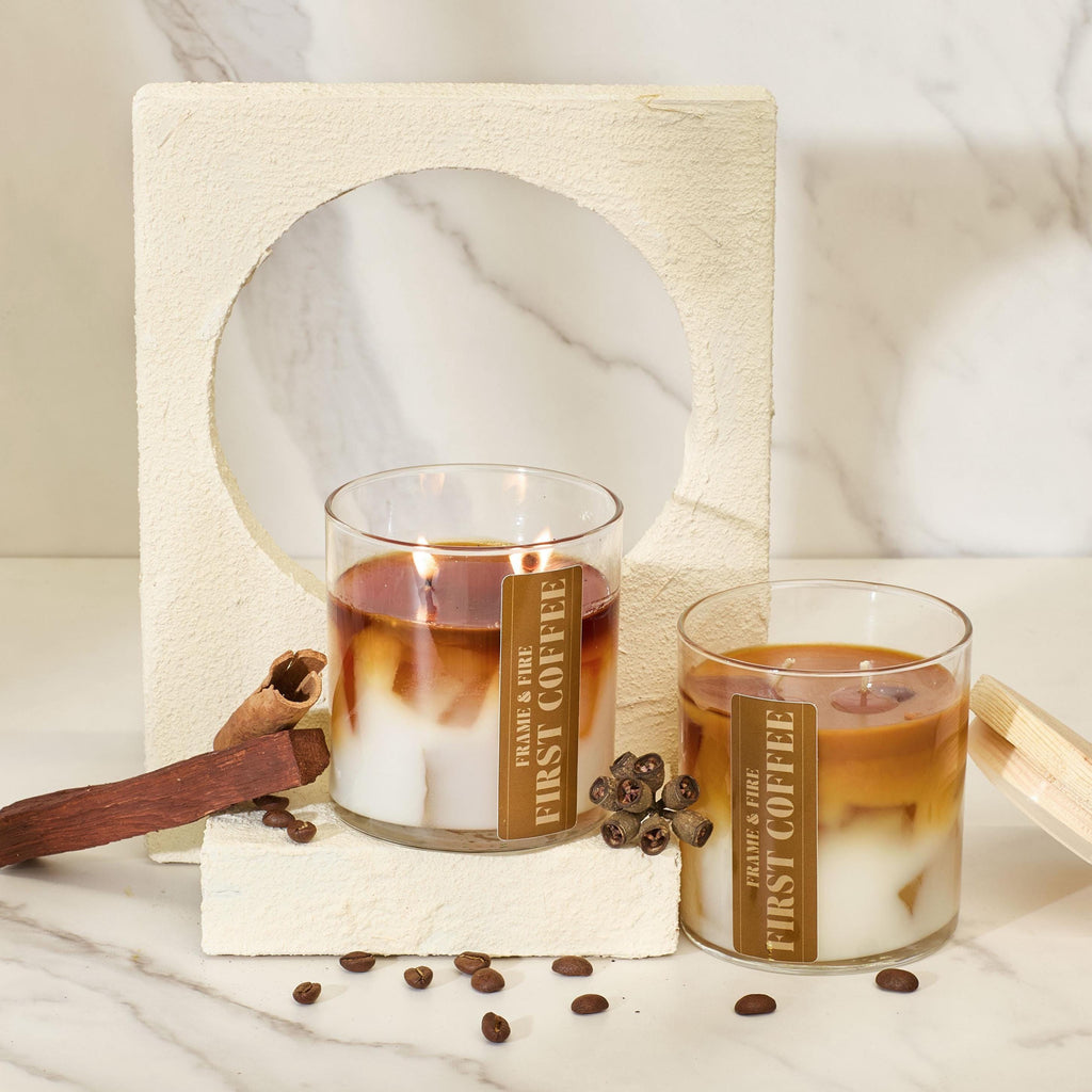 Latte Coffee Candle