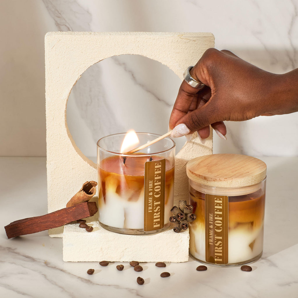 Latte Coffee Candle
