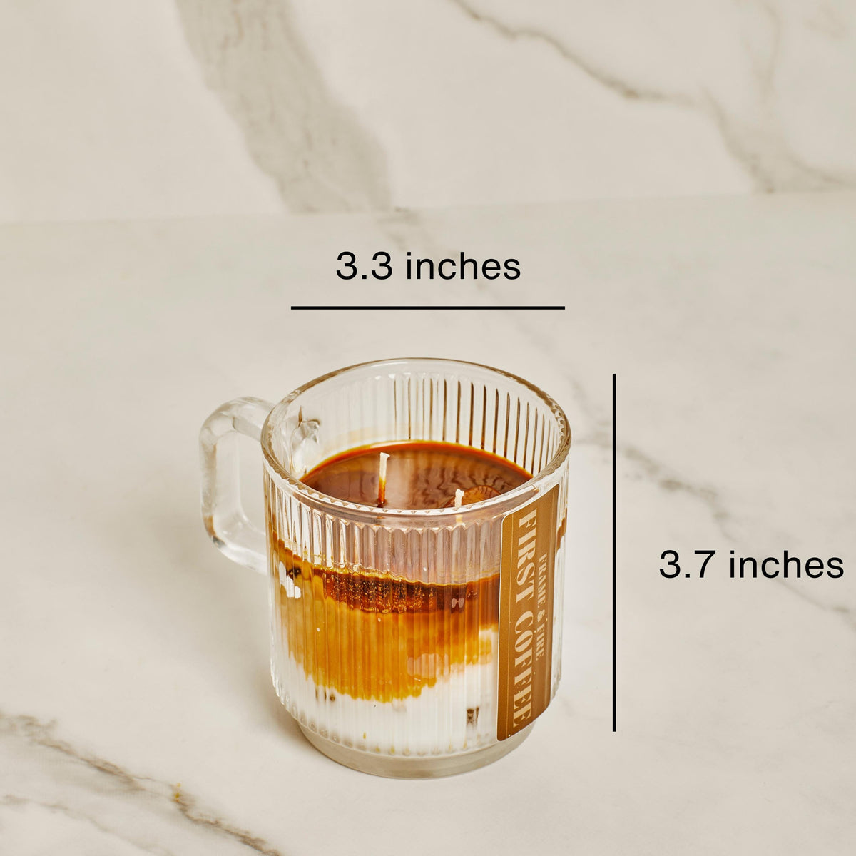 Latte Coffee Candle